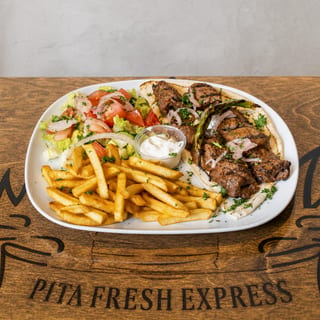 Steak Kabob Platter (2) Skewers