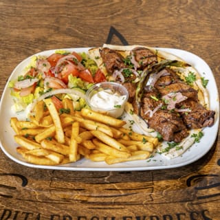 Steak Kabob Platter (2) Skewers