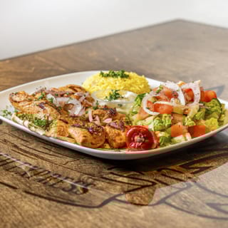 Chicken Kabob Platter (2) Skewers