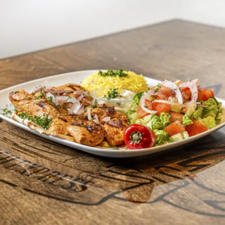 Chicken Kabob Platter (2) Skewers